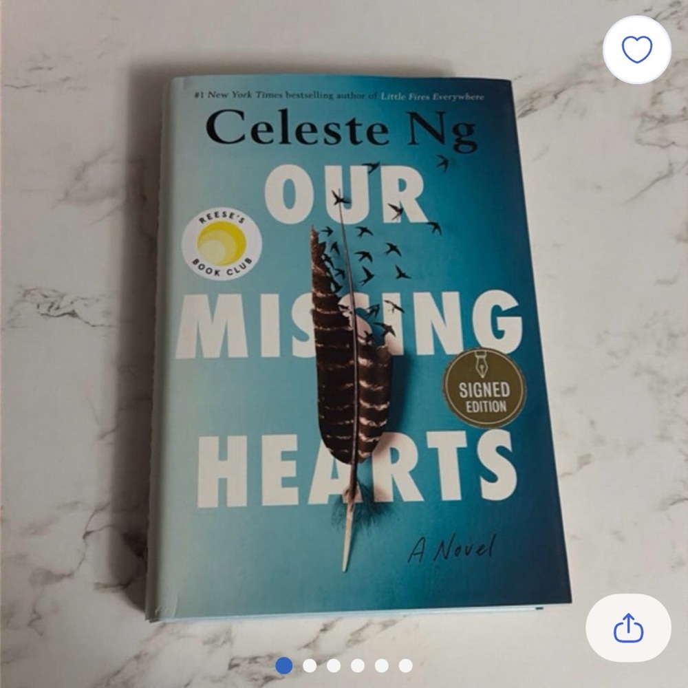 Our Missing Hearts Book by Celeste Ng